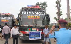 Bangladesh Connects Two Capitals and three countries via Bus Route