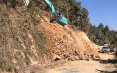 काठमाडौँ जोड्ने छोटो दुरीको छैमले–दक्षिणकाली सडक चैतसम्म बन्द