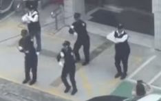 台中警察跳“科目三” 岛内网友：跳的很棒
