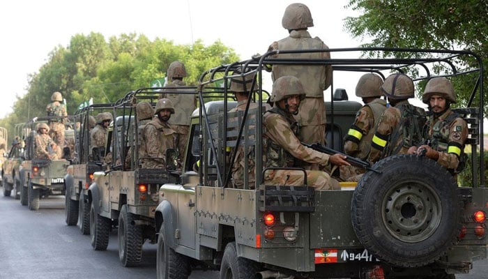 Pakistan army personnel. — AFP/File