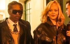 Rihanna, A$AP Rocky twin to meet French President during Paris Fashion Week 