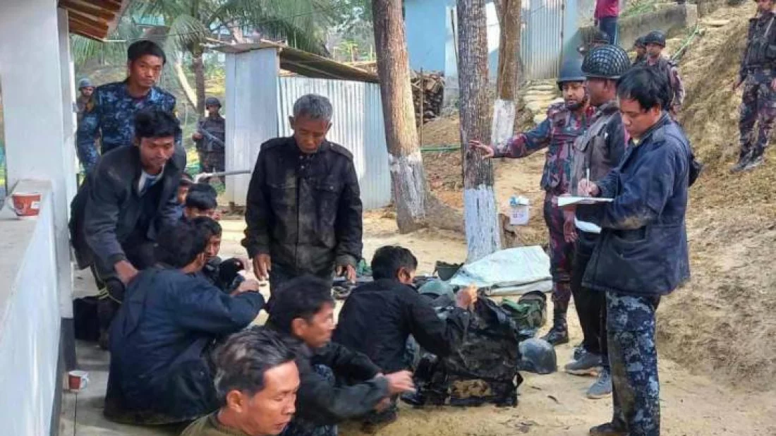 BGB: 113 Myanmar BGP members taking shelter in Bangladesh
