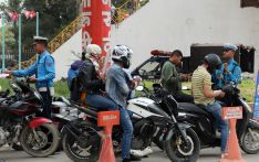 Traffic police fines 27 for modifying motorcycles