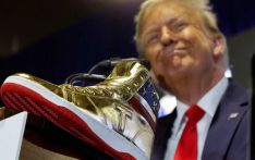 Trump launches $399 'never surrender' sneakers