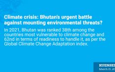 Climate crisis: Bhutan’s urgent battle against mounting environmental threats?