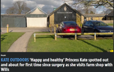 凯特现身！？英媒：久未露面的凯特王妃被目击者看到出现在温莎农场商店