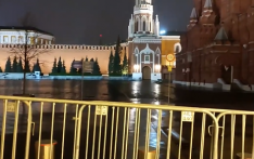 俄媒：莫斯科近郊音乐厅发生恐袭背景下，莫斯科红场已被安全部门封锁