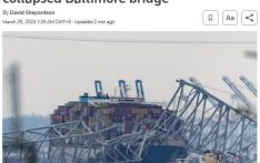 美联邦政府拨款6000万美元 重建巴尔的摩倒塌大桥
