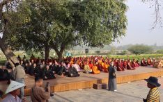 बुद्धजन्मस्थल लुम्बिनीमा प्रथम अन्तर्राष्ट्रिय शान्ति मेला (फाेटाे फिचर्स)