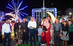 Republic Square fountain re-established, festive lights ahead of Eid