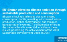 EU-Bhutan elevates climate ambition through sustainable production and consumption