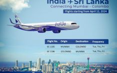 Indigo launches Mumbai-Colombo direct flights today