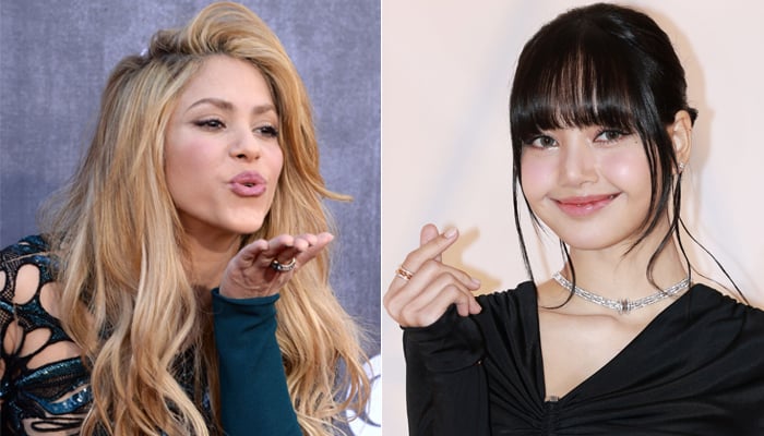 Shakira stunned fans by posting a picture with BLACKPINKs Lisa
