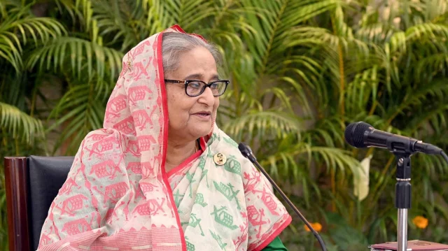 File image of Prime Minister Sheikh Hasina. Photo: PID