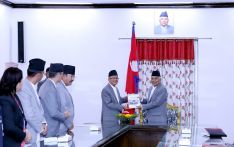 Report of result of by-election presented to President