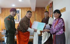 Her Majesty Gyalyum Ashi Kesang Choden Wangchuck grants Nu 10M to health ministry