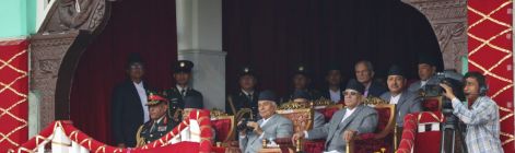 普德尔总统出席共和国日