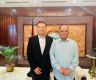  尼泊尔总理普拉昌达会见华新总裁李叶青