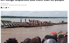 突发！刚果（金）发生沉船事故 至少80人遇难