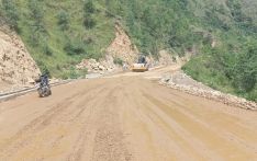मालढुङ्गा–बेनी सडक कालोपत्र गर्न १३ दिन यातायात बन्द