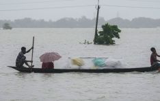 Floods and landslides in India's northeast kill at least 16 people