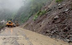 One-way traffic resumes on Prithvi Highway