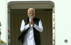 莫迪总理结束历史性两国访问返回印度