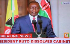 Kenyan president reshuffles Cabinet after weeks of deadly protests