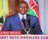 Kenyan president reshuffles Cabinet after weeks of deadly protests