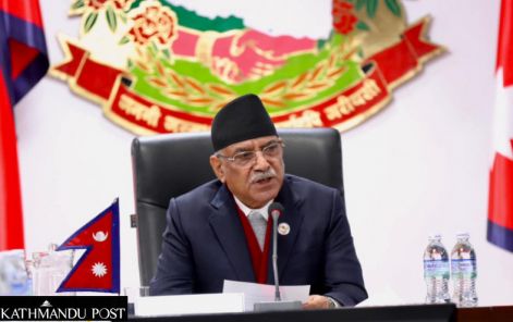 尼泊尔首相未能通过议会审核，此后政府转由看守政府进行管理