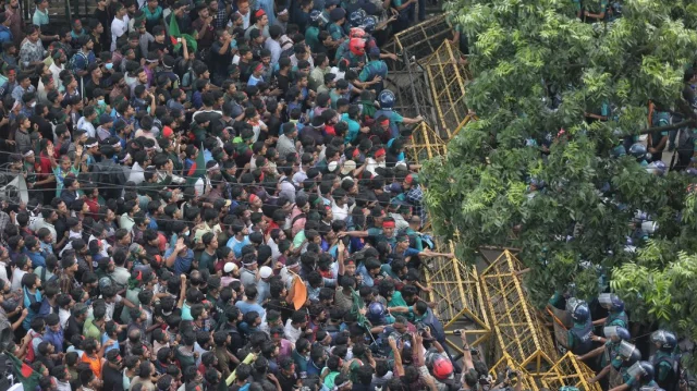 File image of a protest program staged by students demanding reformation of quota. Photo: Ahadul Karim Khan/Dhaka Tribune