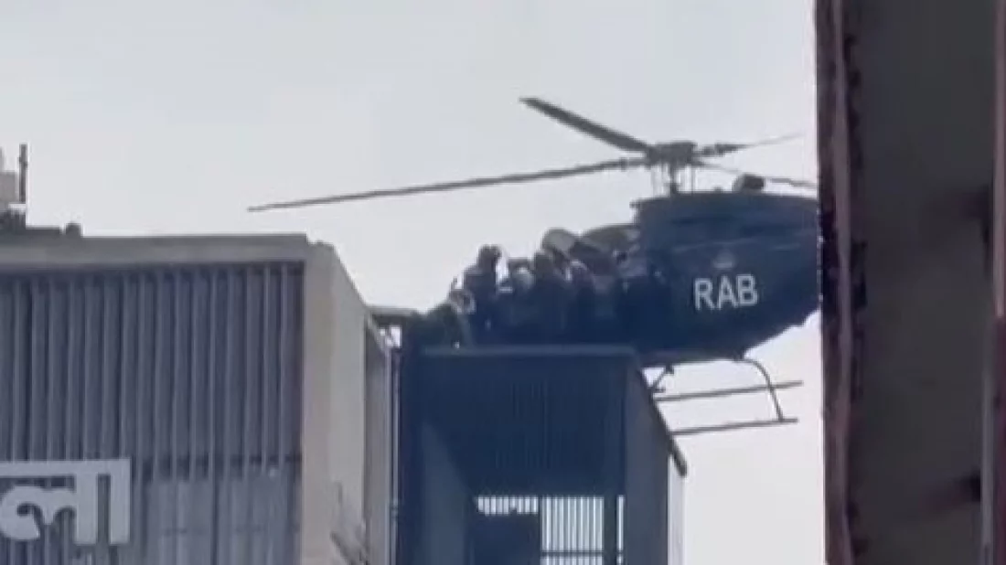 RAB denies firing from helicopters during protests