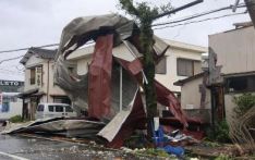 Strong storm lashes Japan with torrential rains, winds