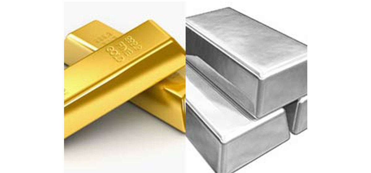 gold and silver