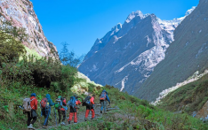 Avalanche risk in Annapurna Base Camp trek