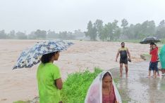 चौधर नदीले २० बिगाह जमिन कटान, ११४ घर जोखिममा