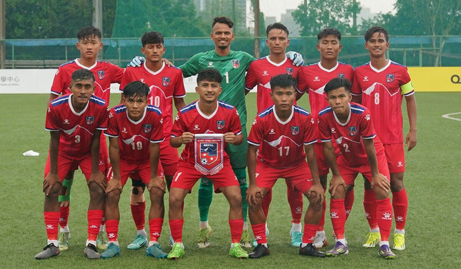 Nepal-u-20-football