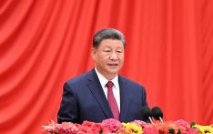 习近平等党和国家领导人出席庆祝中华人民共和国成立75周年招待会