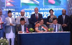 Trilateral pact signed to export Nepal's electricity to Bangladesh