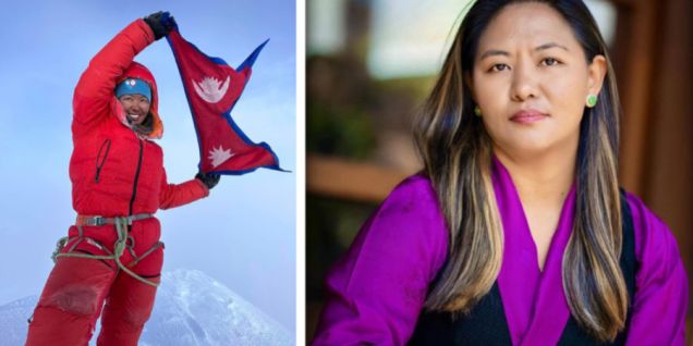 Dawa Yangzum Sherpa becomes first Nepali woman to summit all 8000ers