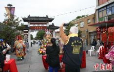 第四届“天后宫妈祖巡安盛会”在澳大利亚悉尼卡市举行