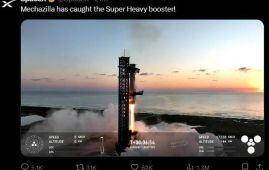 “筷子”夹住火箭！SpaceX首次成功回收“星舰”