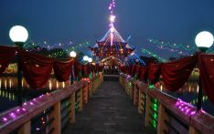 Birgunj ponds being decorated for Chhath festival