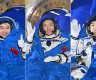 Chinese astronauts return to Earth safely, experiencing busy, joyful space life