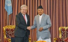 UN Secretary General to pay courtesy call on President Paudel today