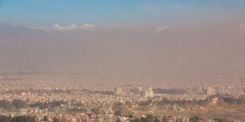 pollution in kathmandu