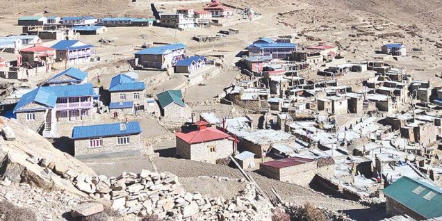 A Manang rural municipality still out of electricity and road