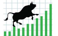 Share market goes bullish, index up by 75 points