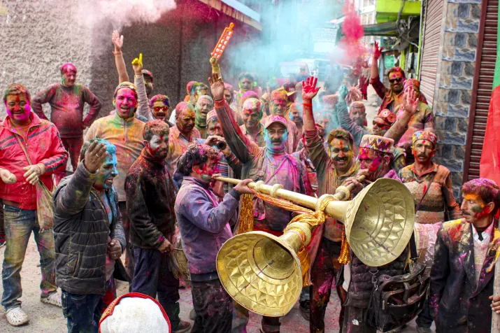 india holi