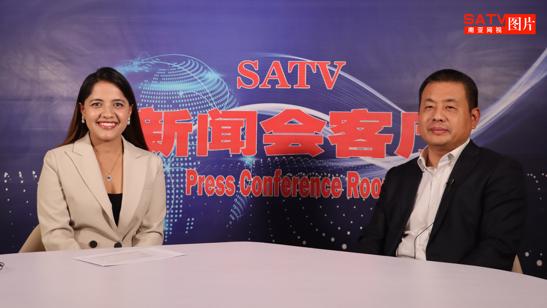 南亚网视《SATV新闻会客厅》专访喜马拉雅航空总裁周恩永：云端架虹桥 翼展新丝路